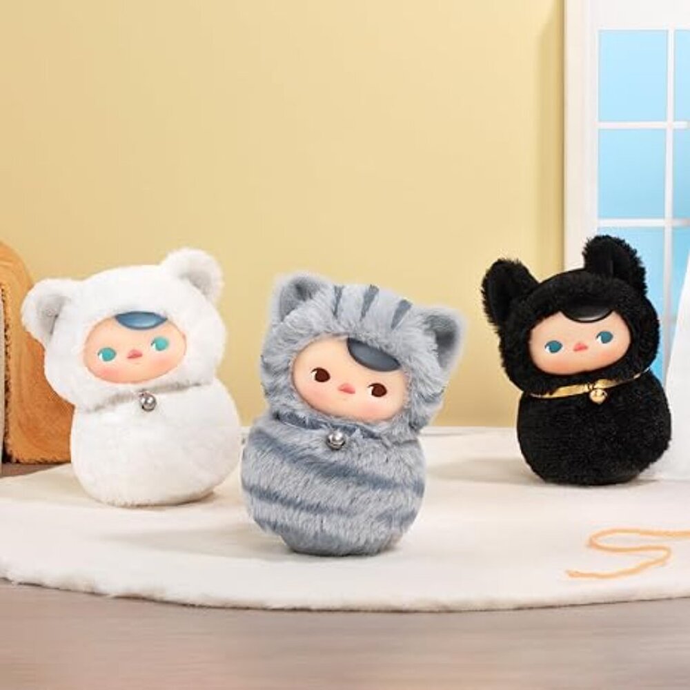 NWT POP MART PUCKY Roly-Poly Kitty Series-Vinyl Plush Blind Box, SEALED - Picture 6 of 6